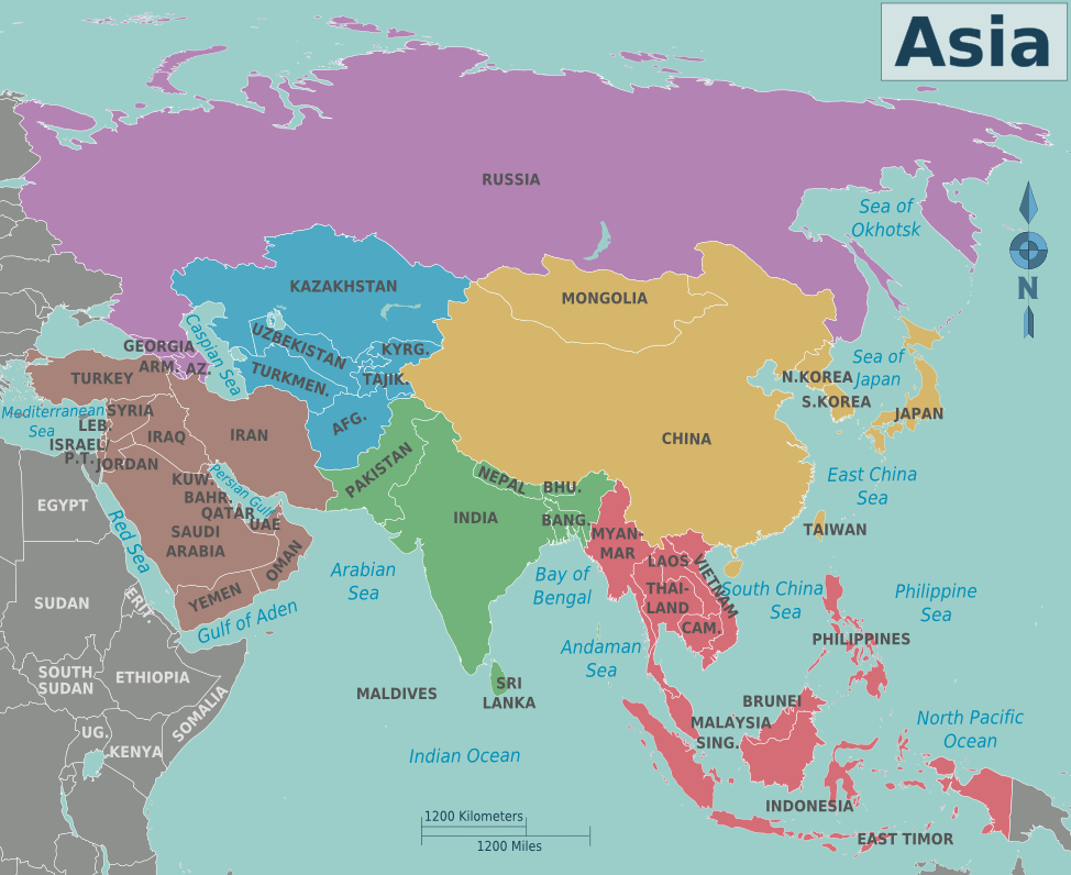 A Brief History Information about Asia